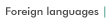English Chinese Korean and Portuguese