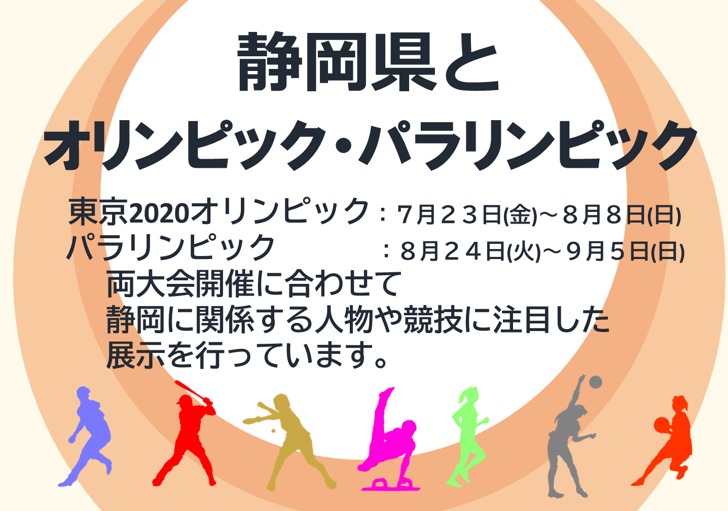 静岡県に関係する人物等の展示を行っています