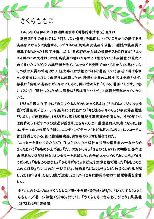 さくらももこプロフィール