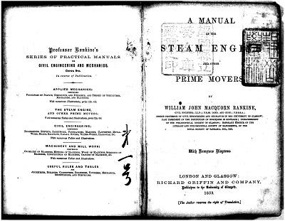 A manual of the steam engine and other prime movers